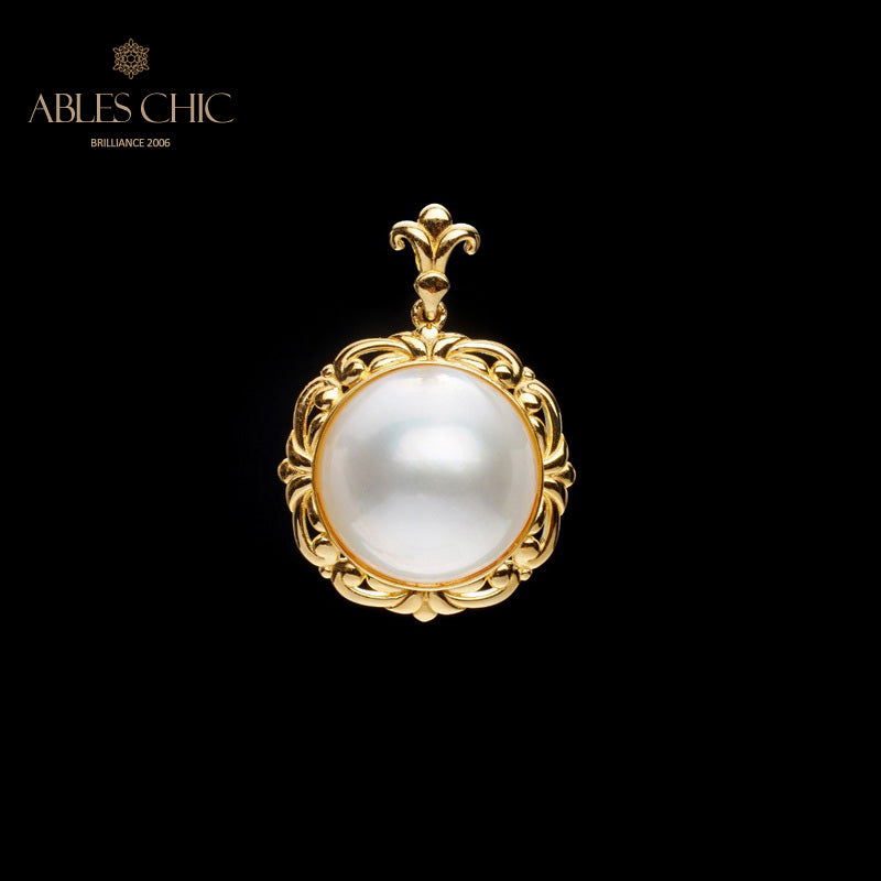 Mabe Pearl Filigrananhänger 5905