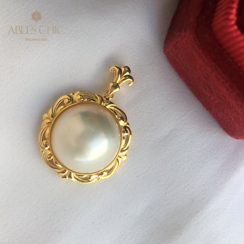 Mabe Pearl Filigrananhänger 5905