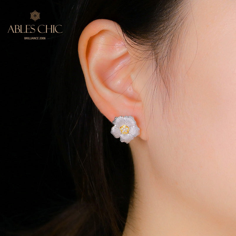 Gänseblümchenblüten Ohrstecker 6572