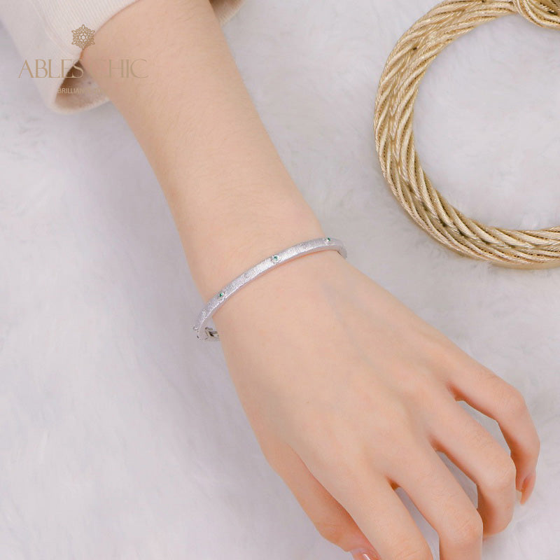 Stoffarmband mit Zirkonia-Sternen 5639