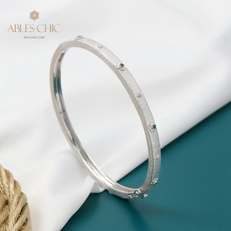 Stoffarmband mit Zirkonia-Sternen 5639