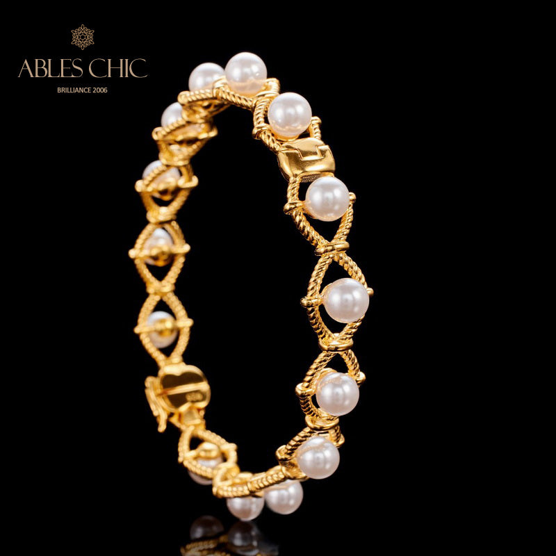 Infinity-Seilketten-Perlenarmband 6109
