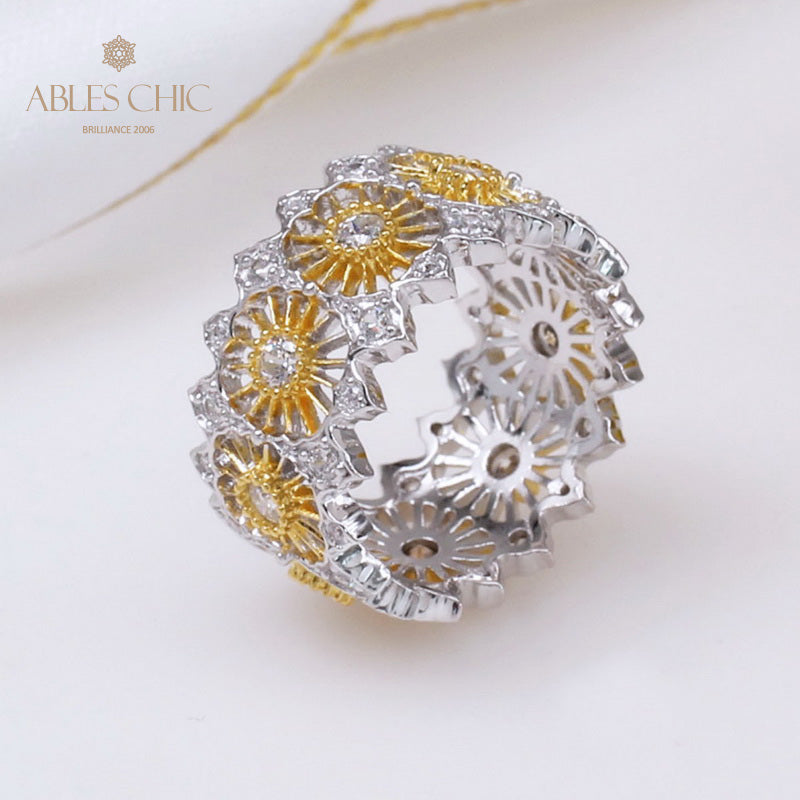 Luftiger Girlanden-Blumenring 5138