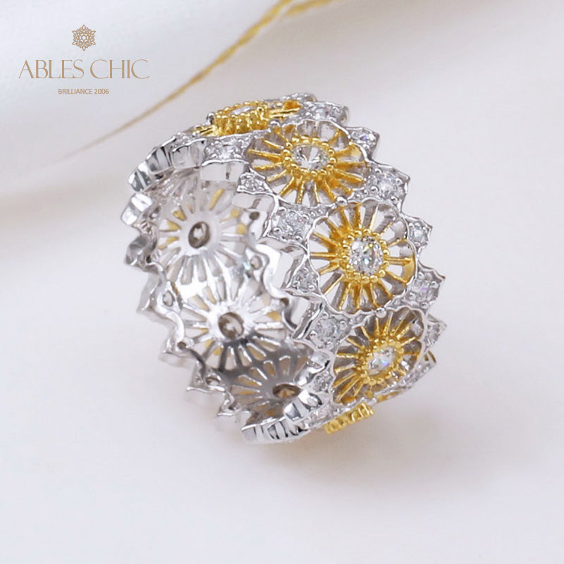 Luftiger Girlanden-Blumenring 5138