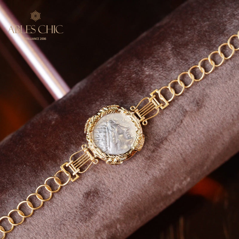 Byzantinische Lira Münzen Helios Armband