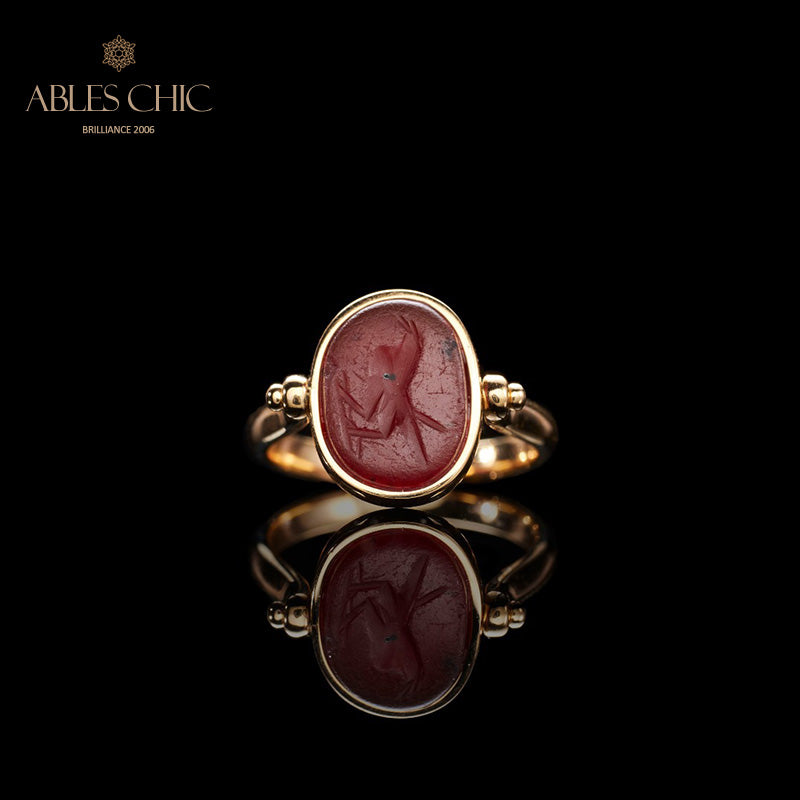 Byzantinischer Siegelmedaillonring