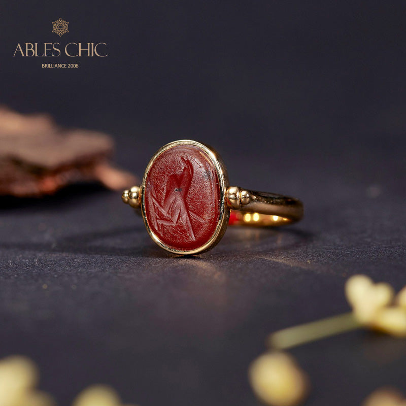 Byzantinischer Siegelmedaillonring