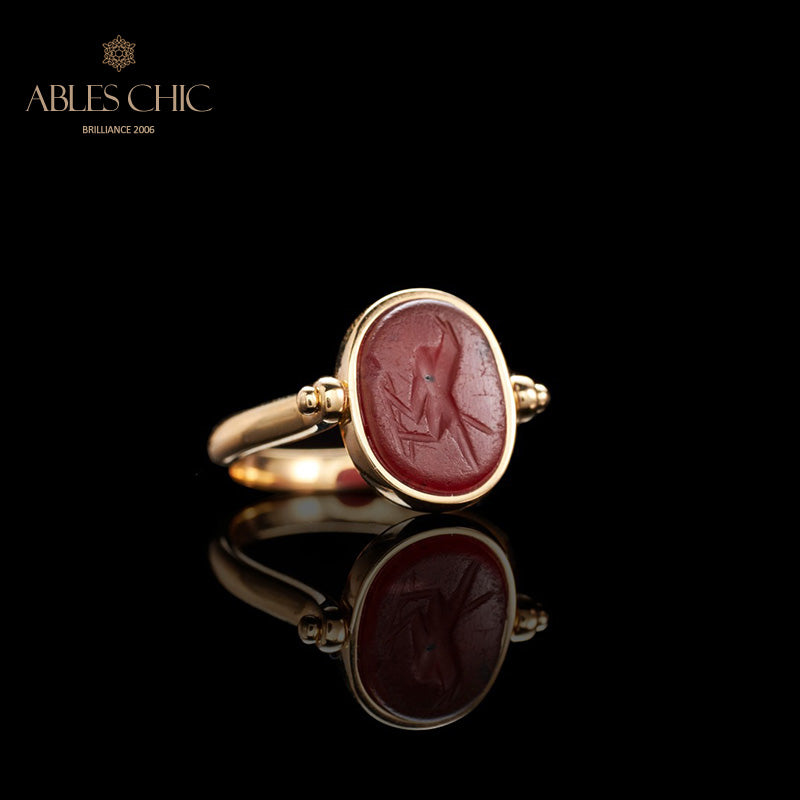 Byzantinischer Siegelmedaillonring