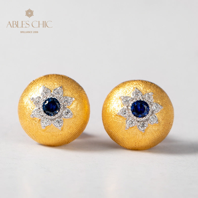 Dome Star Floral Ohrringe 5091