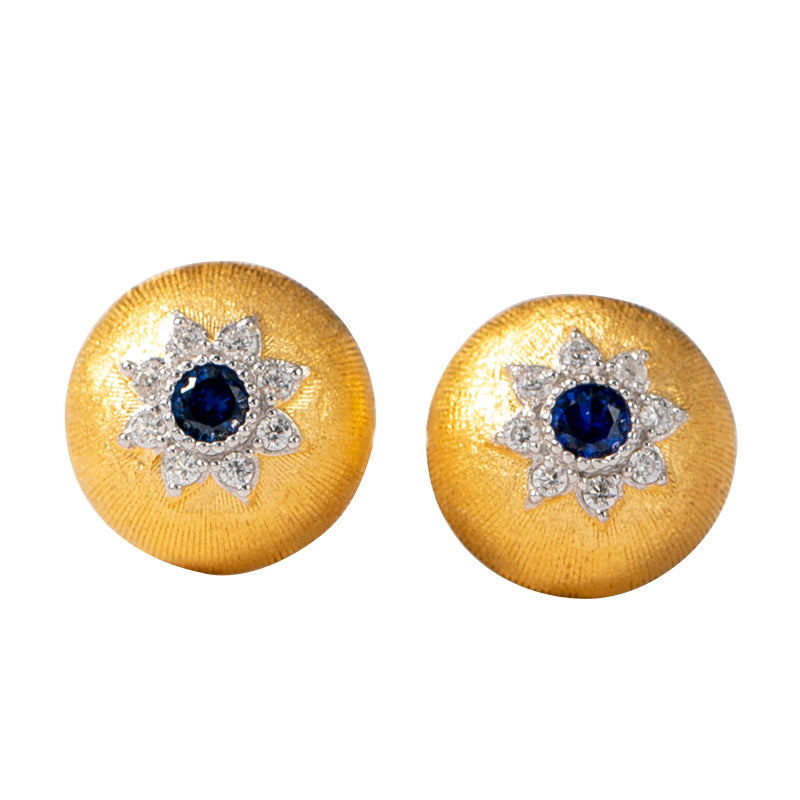 Dome Star Floral Ohrringe 5091