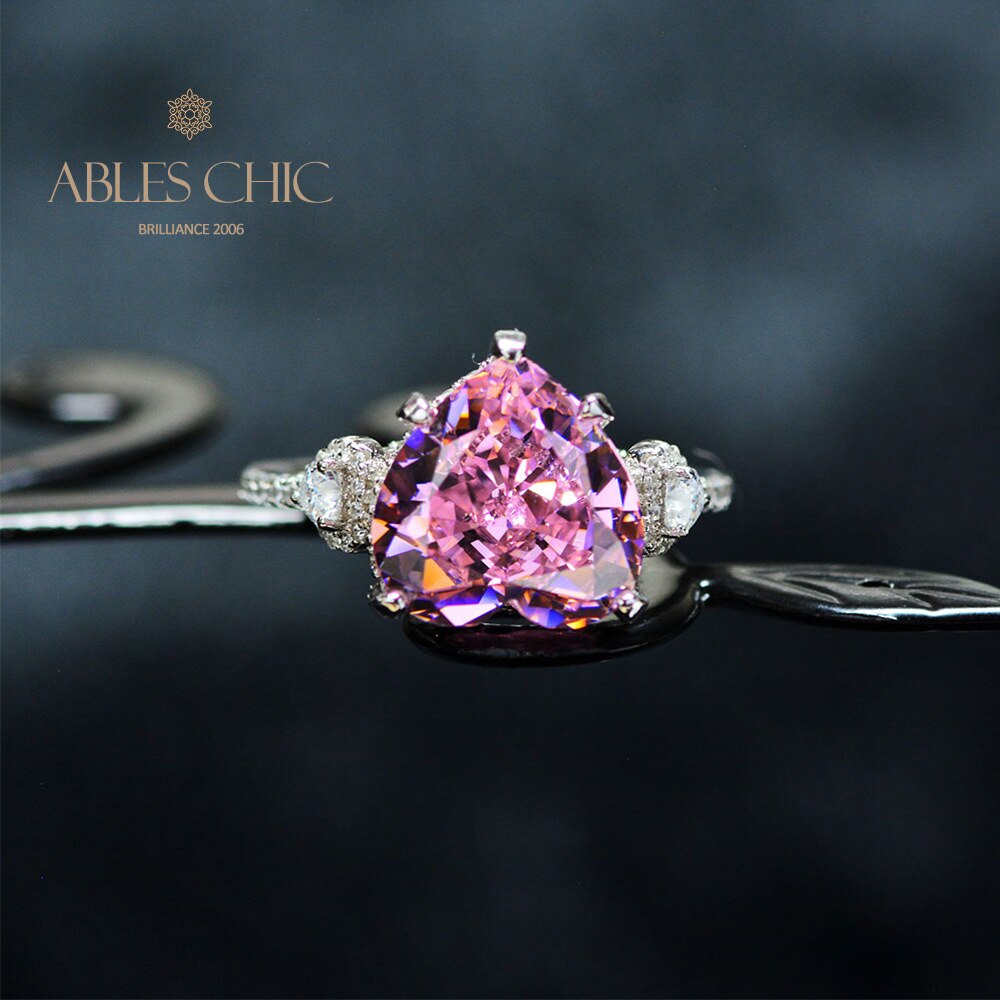 Rosa Saphir Ehering R0926