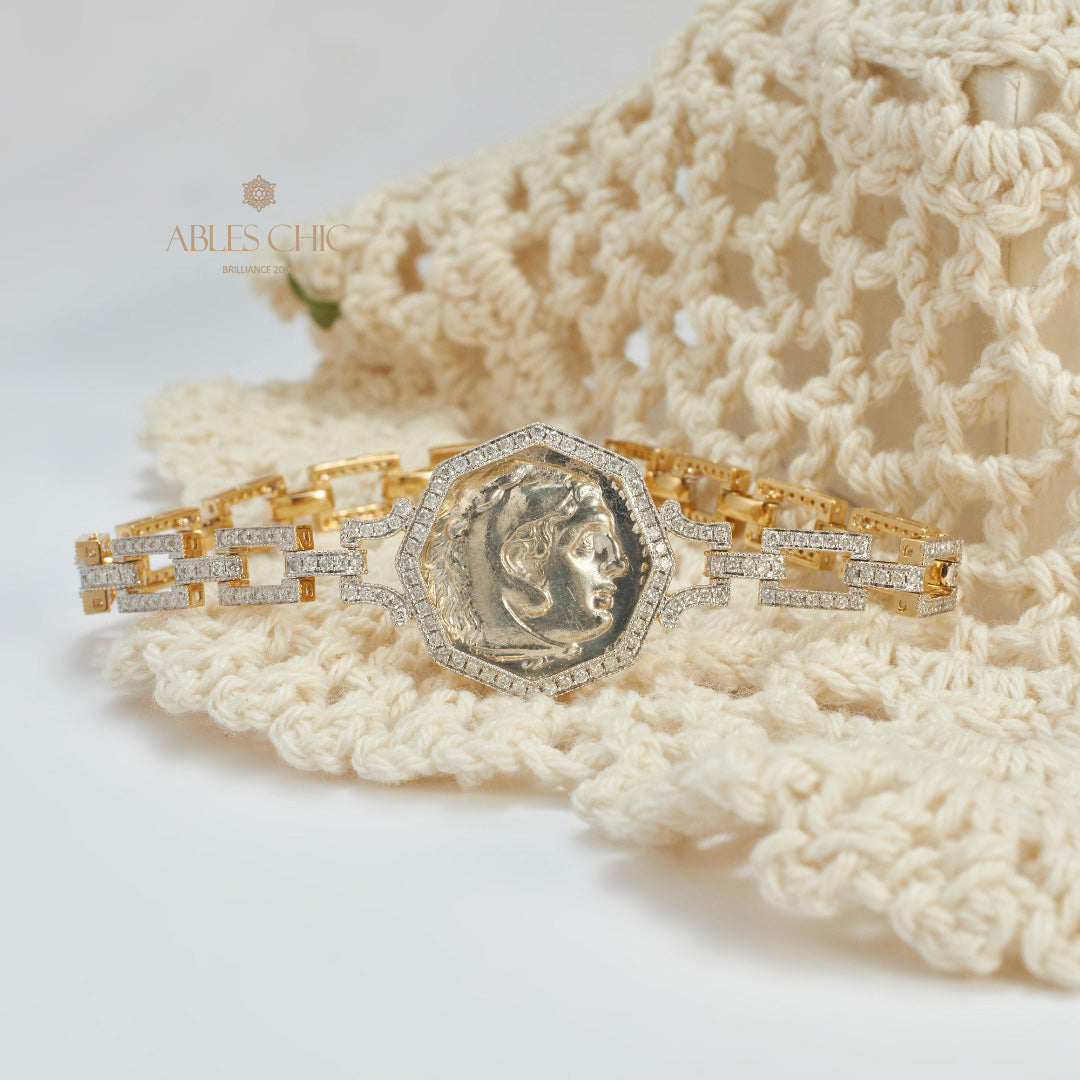 Byzantinisches Herkules-Münzen-Armband