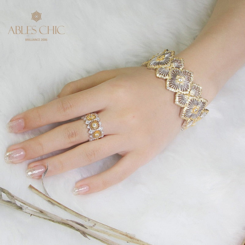 Ikonisches Blumenarmband 5250
