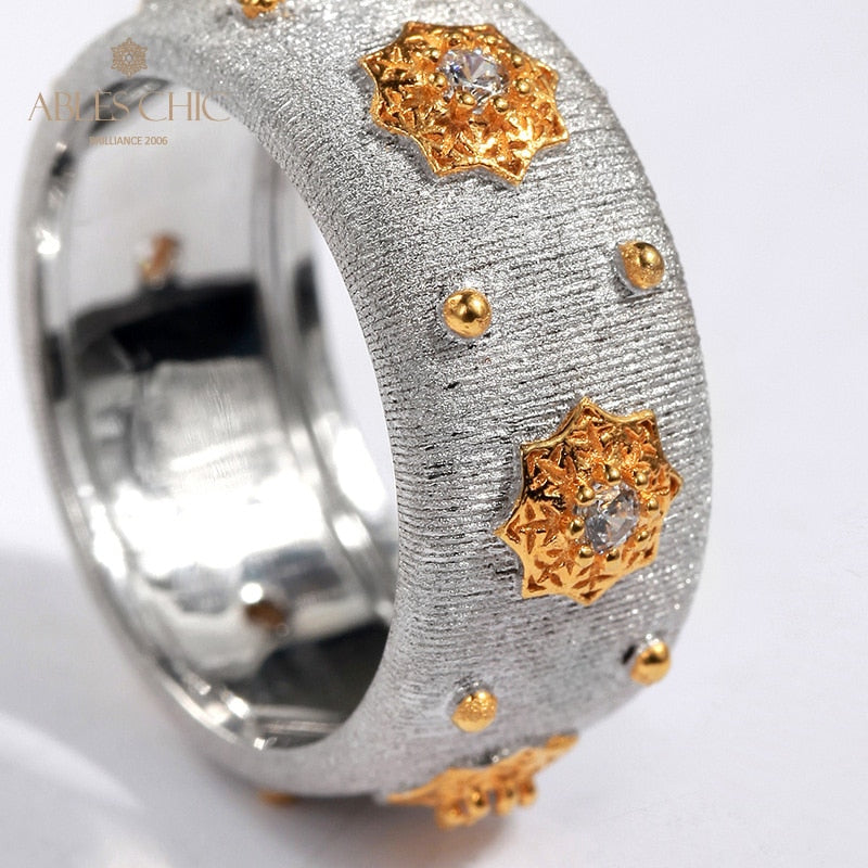 Sternenblumen-Seidenring 5025