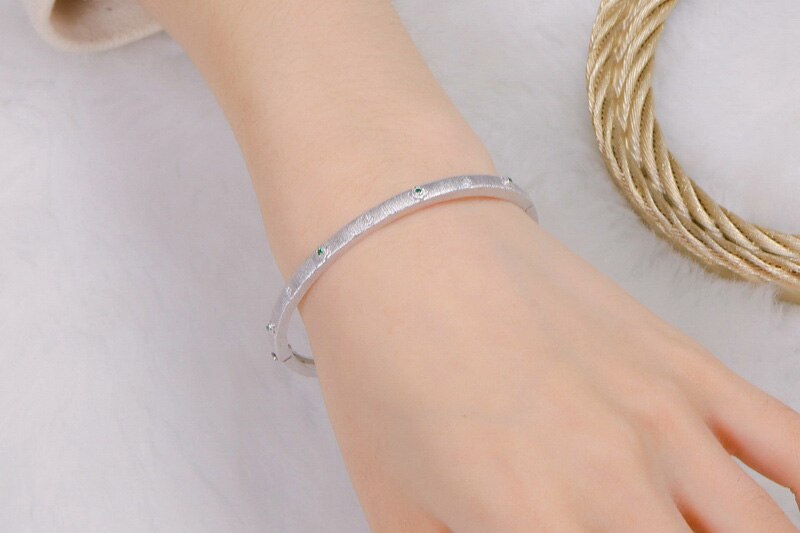 Stoffarmband mit Zirkonia-Sternen 5639