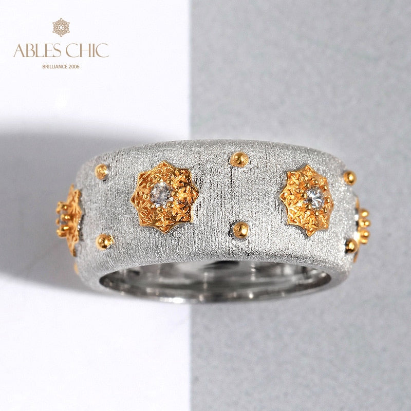 Sternenblumen-Seidenring 5025