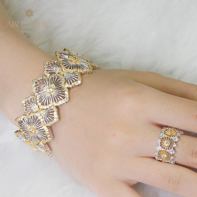 Ikonisches Blumenarmband 5250