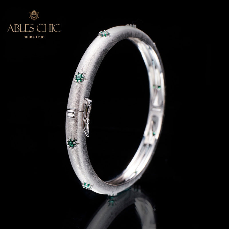 Rubinarmband mit Sternenmuster und Laubsägearbeit 5711