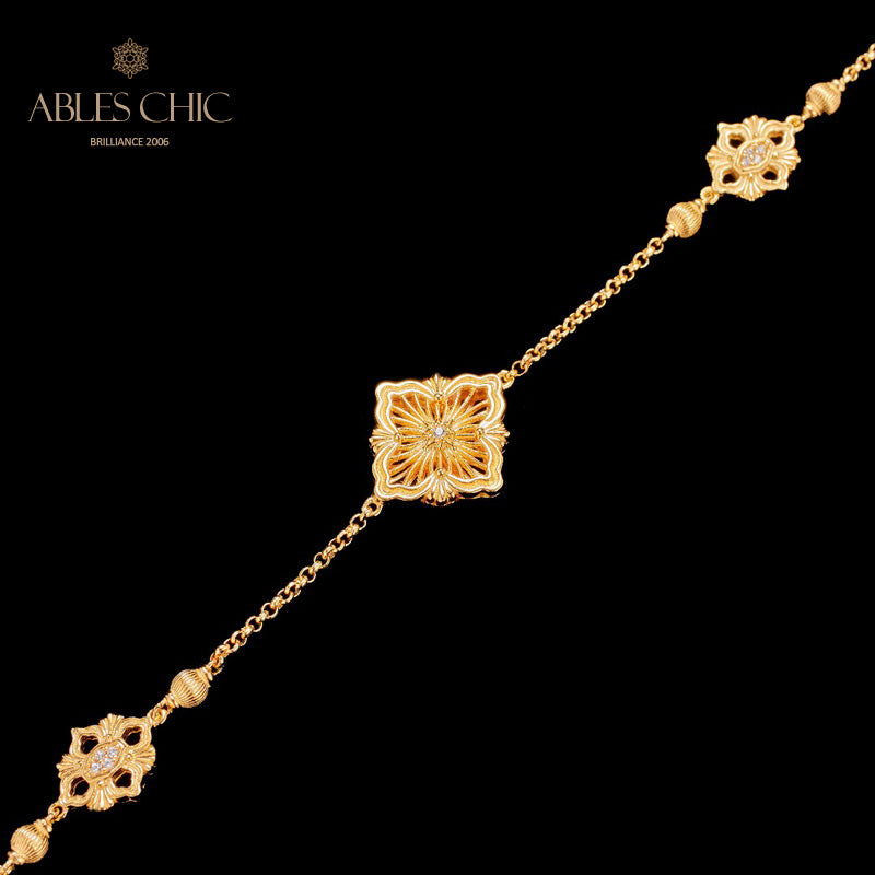 Kleeblatt-Kettenarmband 6129