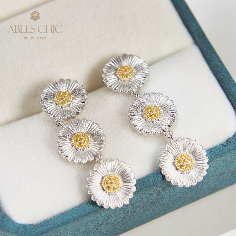 Daisy Chandelier Seidige Ohrringe 6134