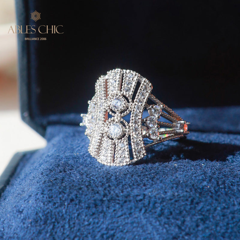 Bling-Ring mit Mikropflaster 6052