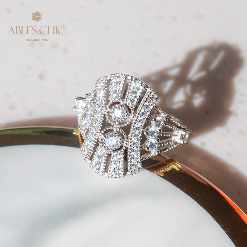 Bling-Ring mit Mikropflaster 6052