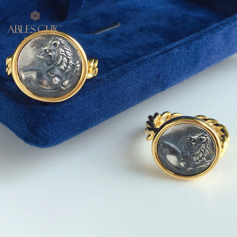 Byzantinischer Münzreplik-Ring 5865