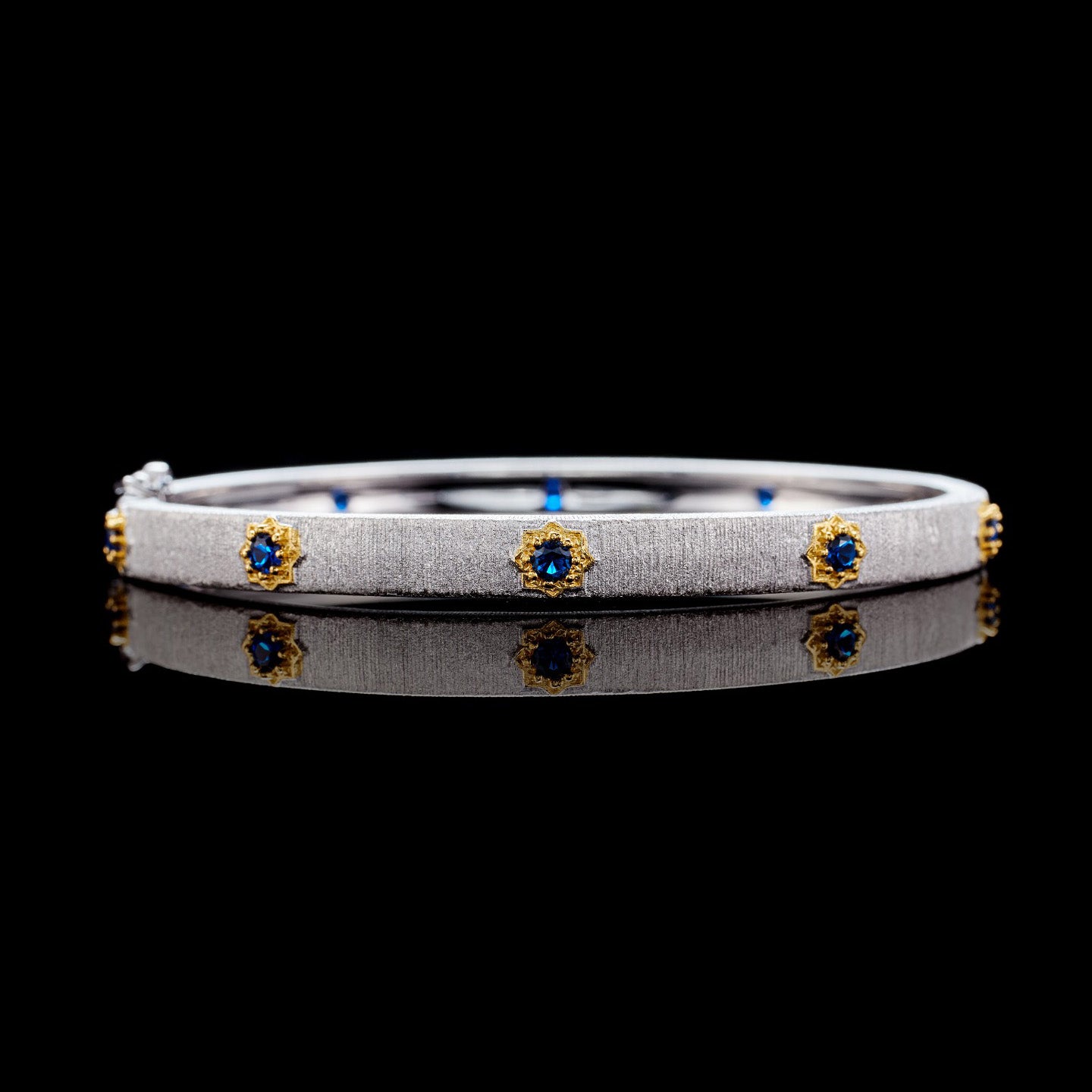 Sonnenblumen-Armband mit Scharnier 5464