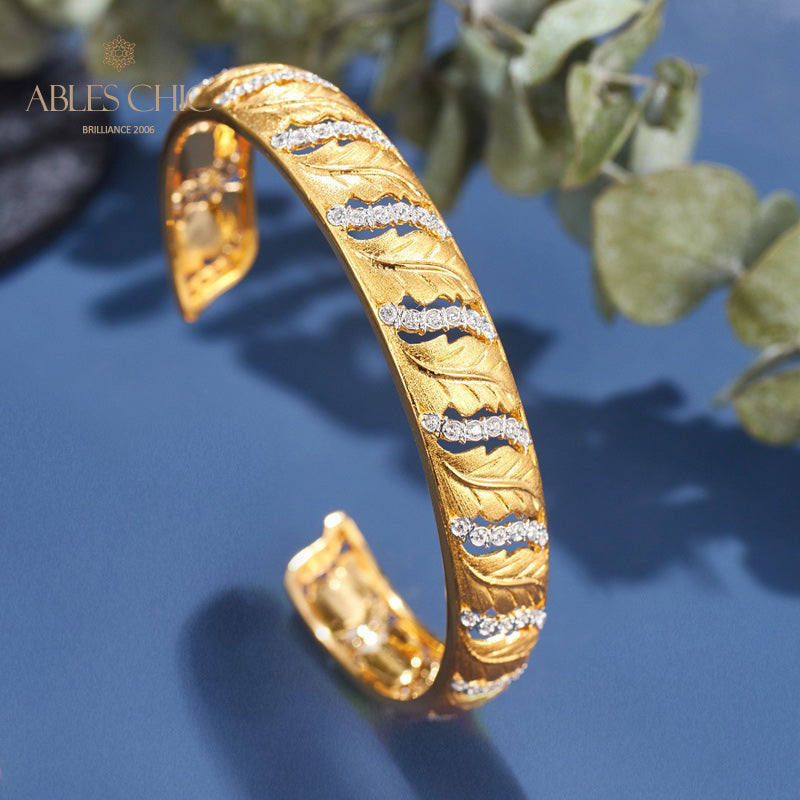 Laubsägeblatt-Armband 6108