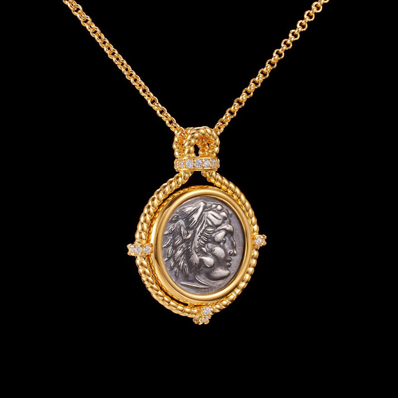 Byzantinische Münzreplik-Halskette 6056