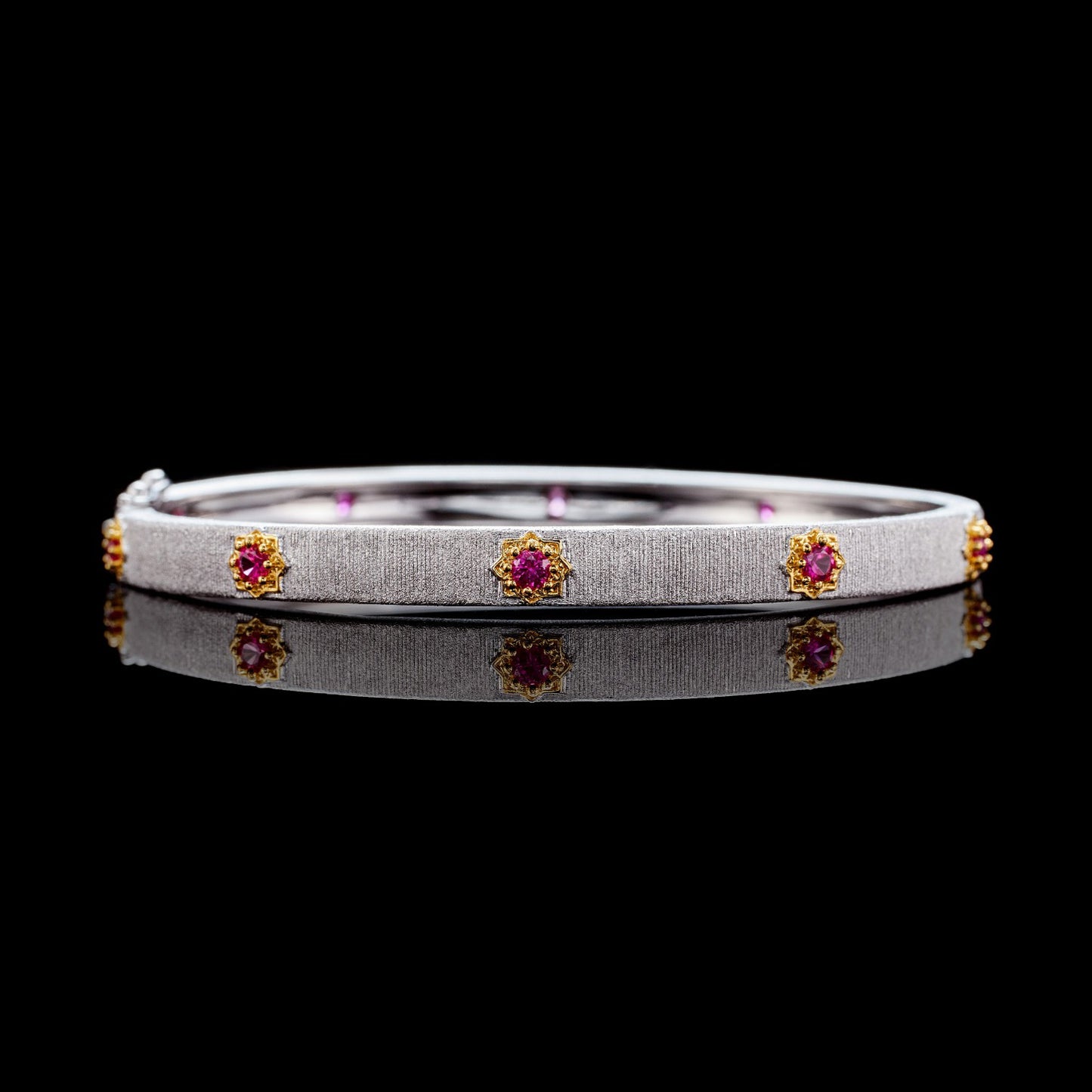 Sonnenblumen-Armband mit Scharnier 5464