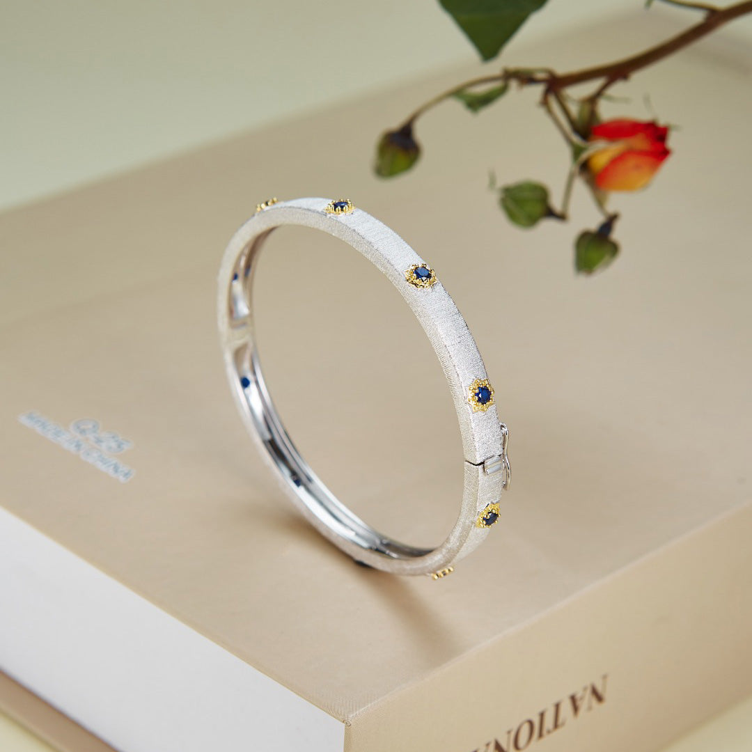 Sonnenblumen-Armband mit Scharnier 5464