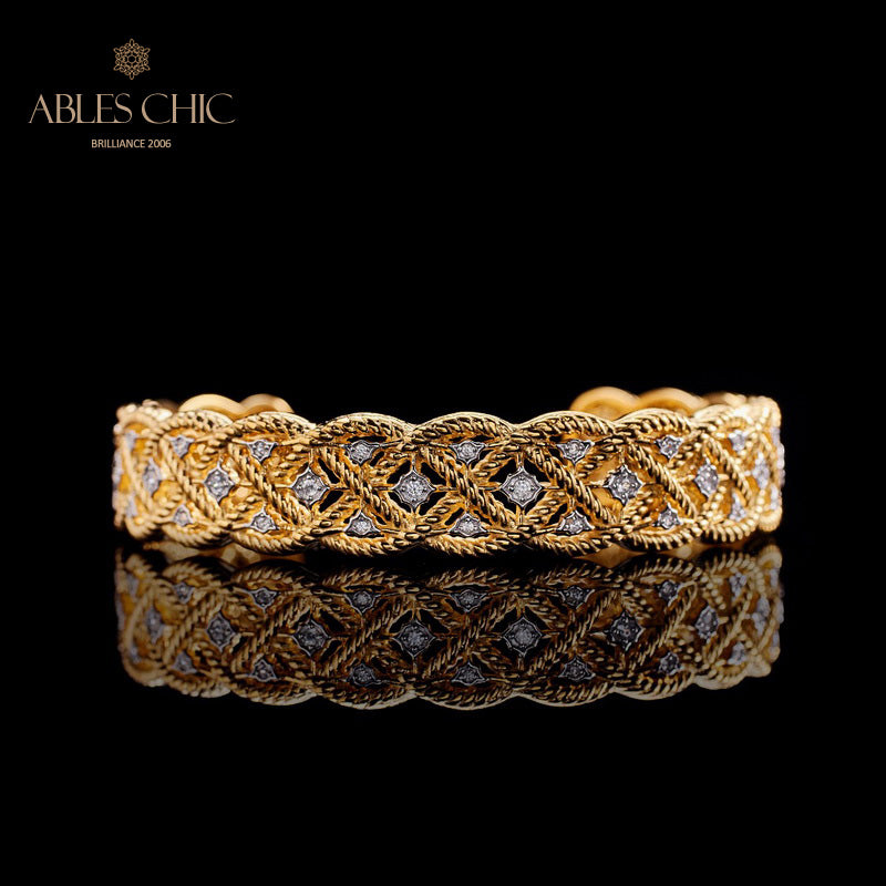 Filigranes Infinity Flechtarmband 6012