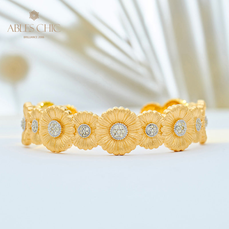 Gänseblümchen-Blumenarmband 5908
