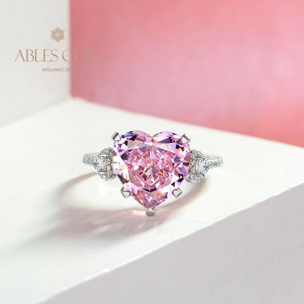 Rosa Saphir Ehering R0926