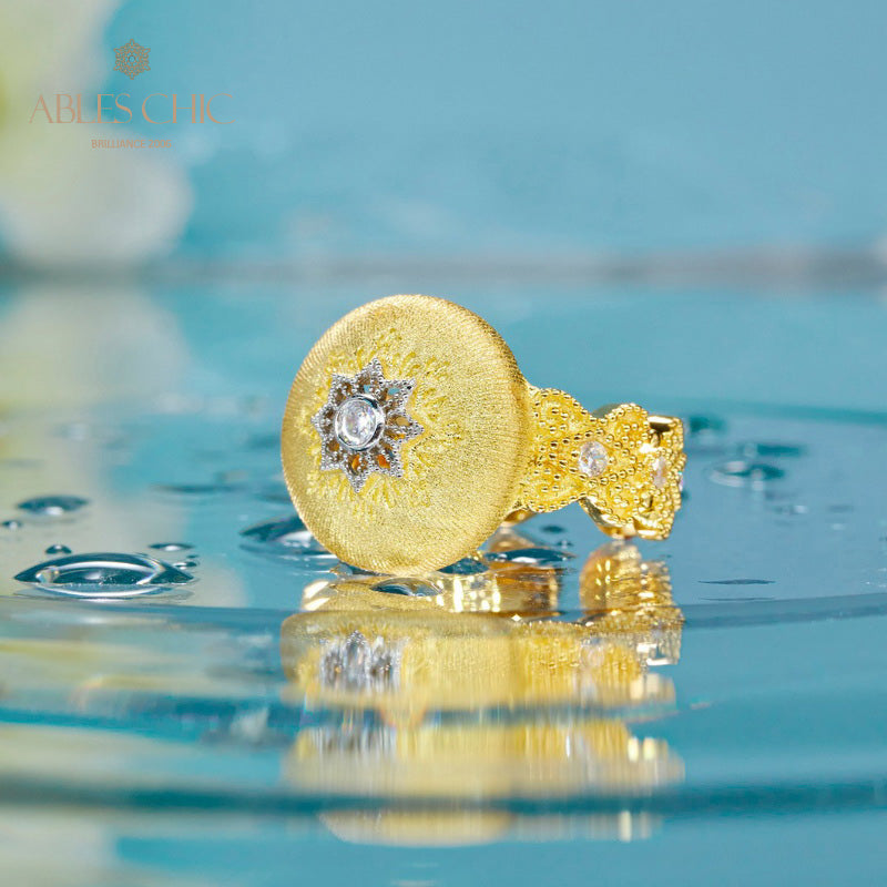 Stoff-Laubsäge-Blumenring 5885