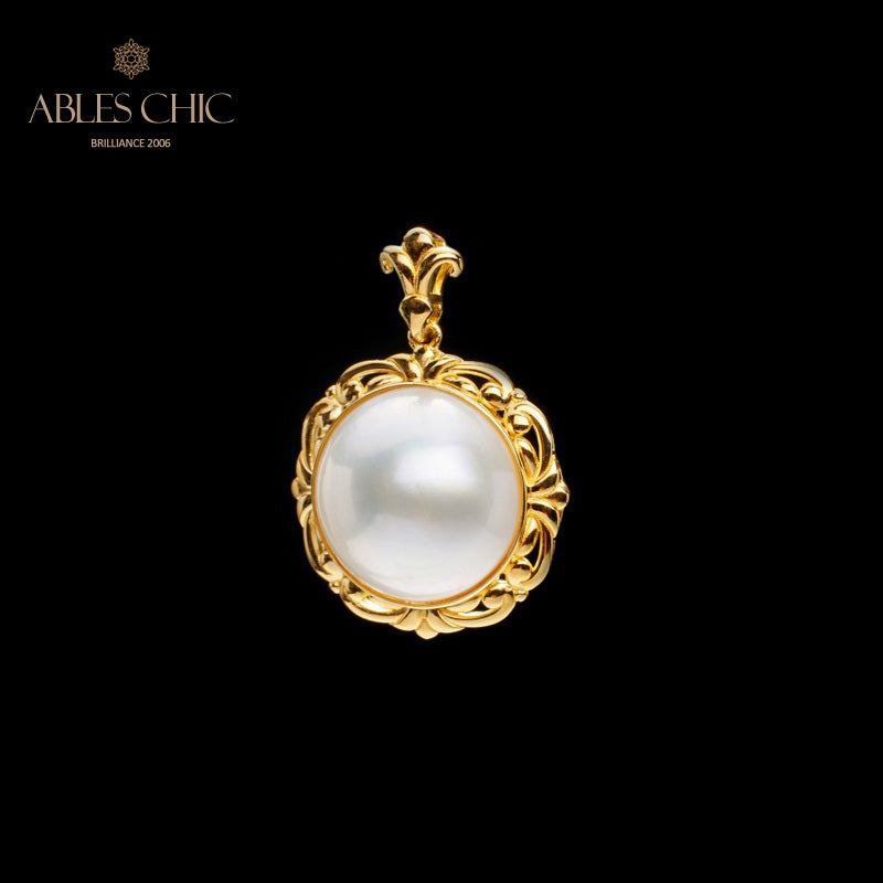 Mabe Pearl Filigrananhänger 5905