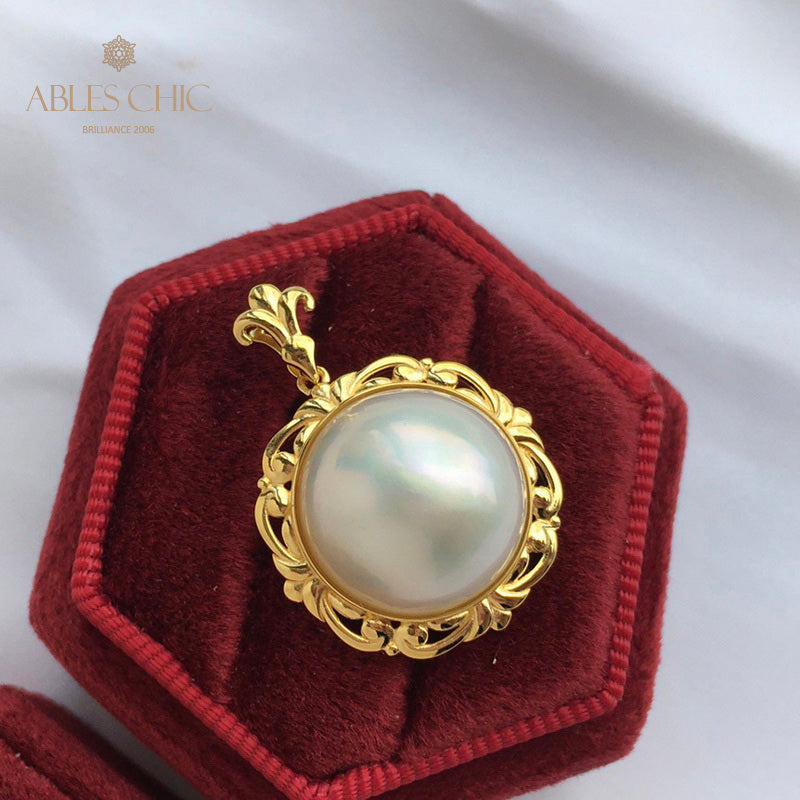 Mabe Pearl Filigrananhänger 5905