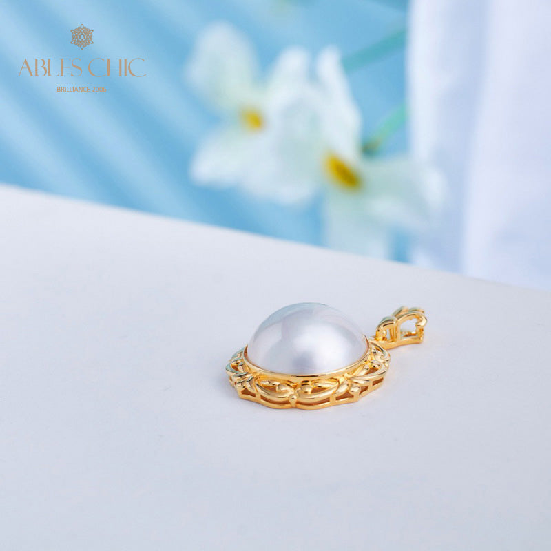 Mabe Pearl Filigrananhänger 5905