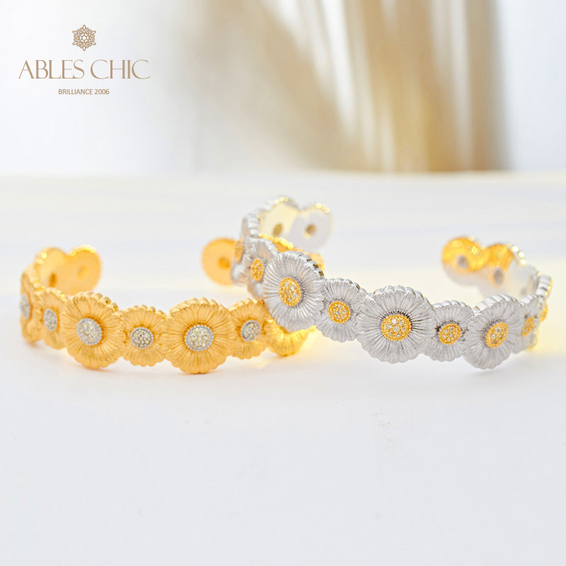 Gänseblümchen-Blumenarmband 5908