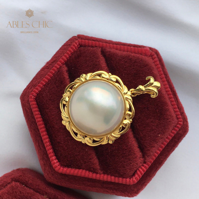Mabe Pearl Filigrananhänger 5905