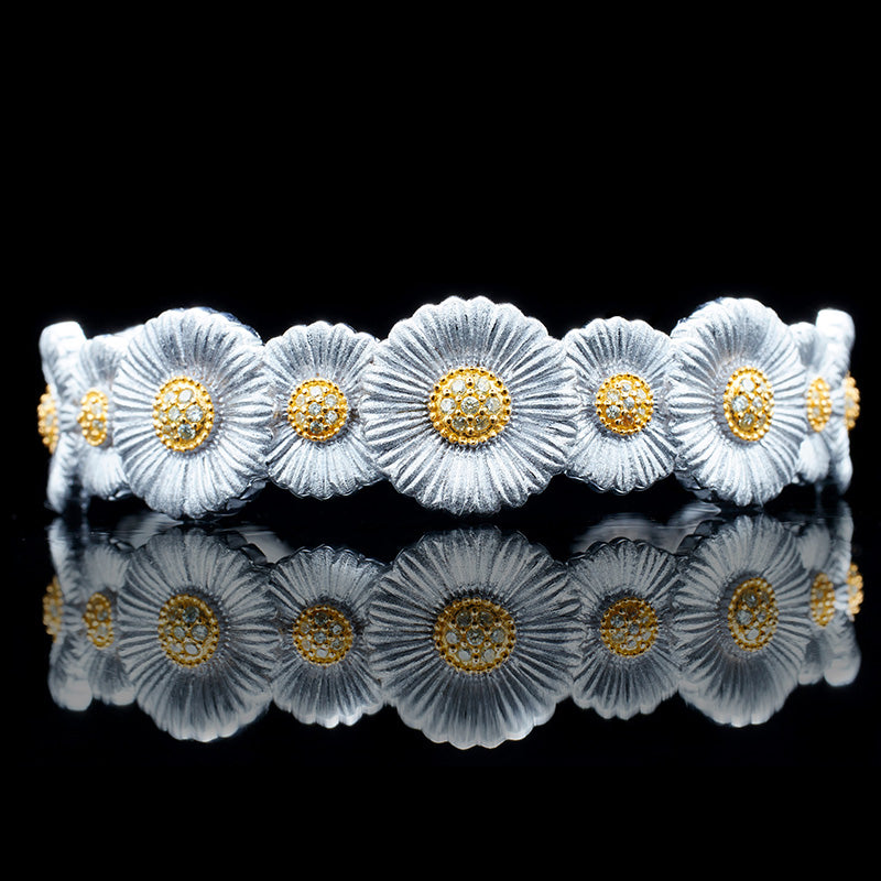 Gänseblümchen-Blumenarmband 5908