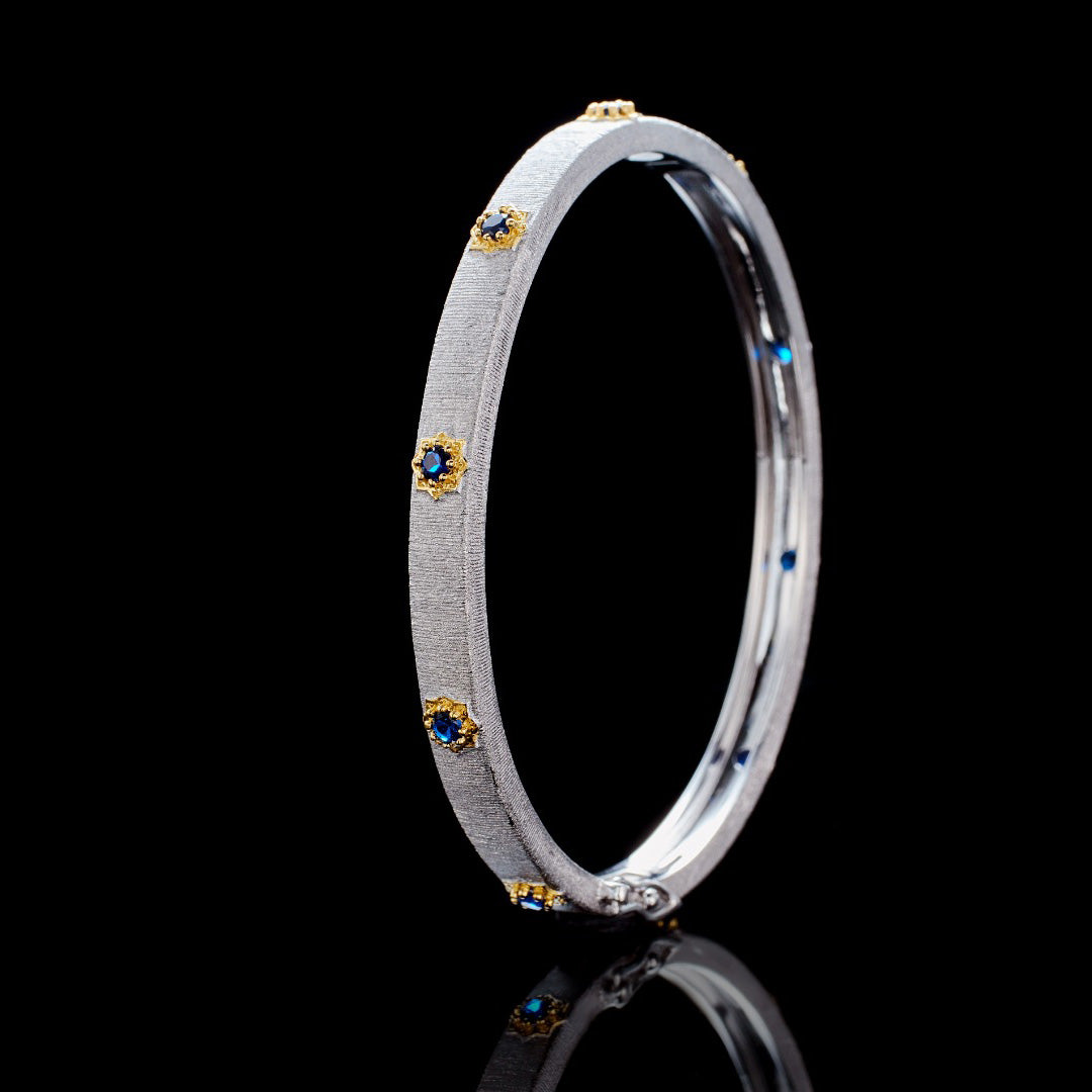 Sonnenblumen-Armband mit Scharnier 5464