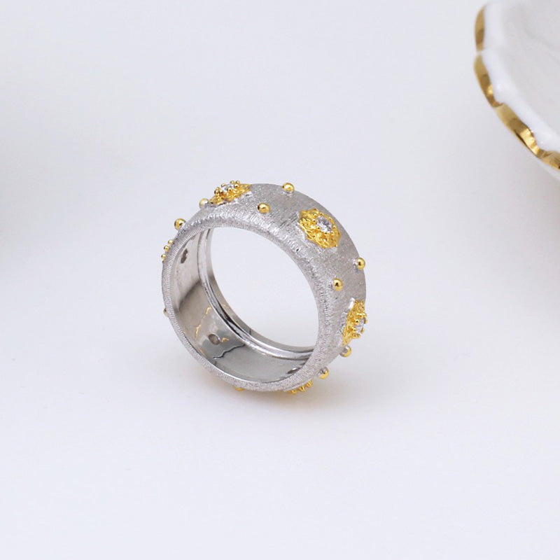 Sternenblumen-Seidenring 5025