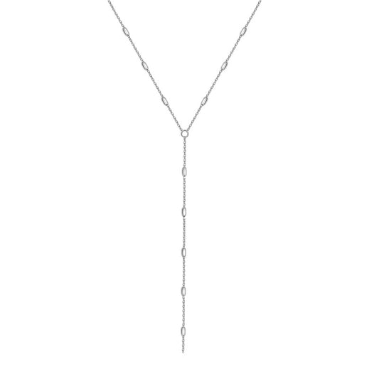 Perlenkette mit Kabelkette N1049