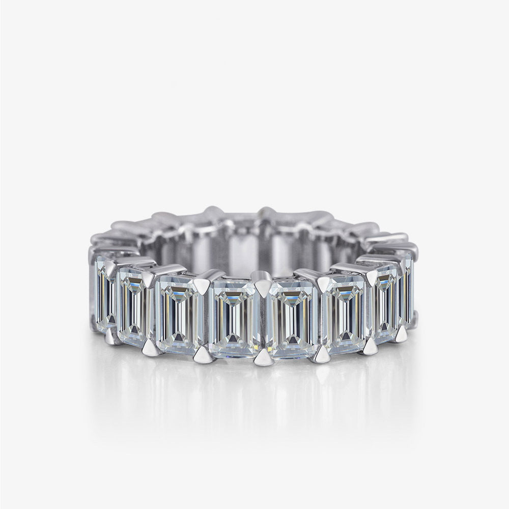 Länglicher Diamant-Ehering R0941