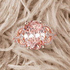 Orange Spinell Solitärring R0927