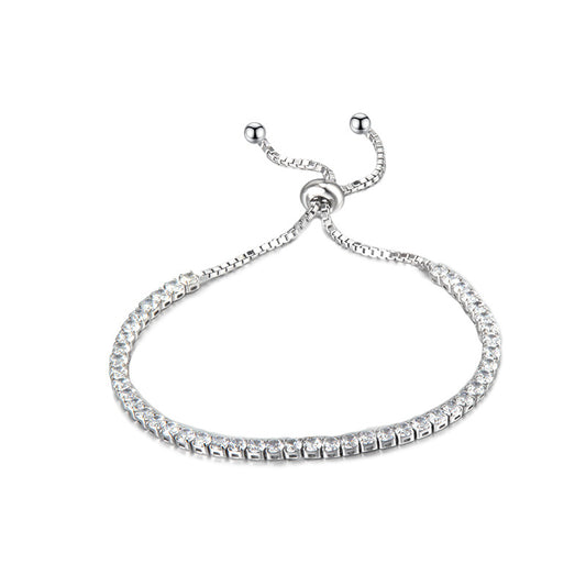 Bling CZ Schiebekettenarmband B1013