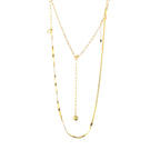 Schlangenkette, längliche Halskette N1025