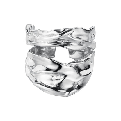 Impressionistischer, weit geöffneter Ring R1095